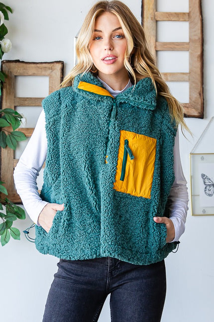 The Caldenia Sherpa Vest