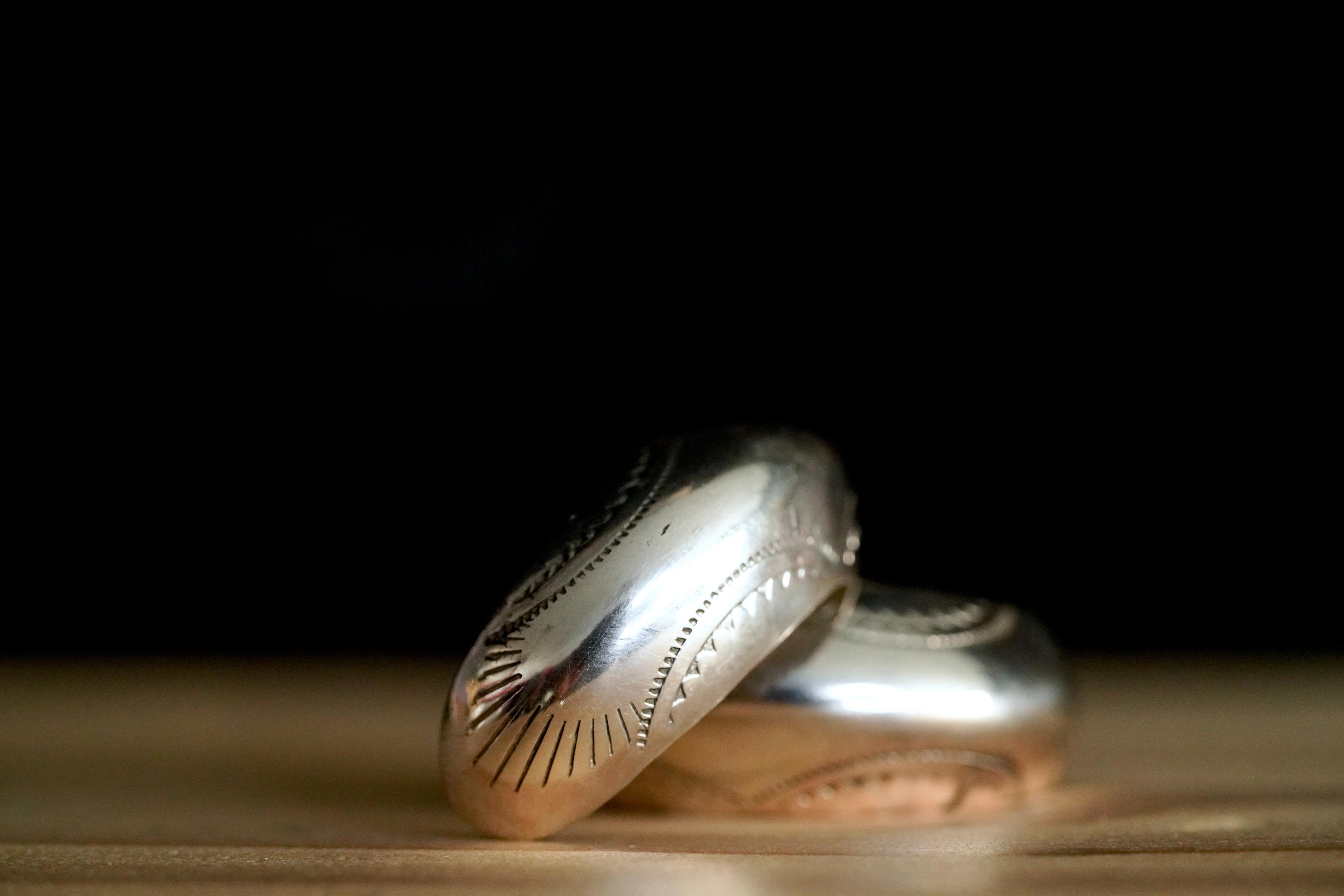The Stamped Yukon Mega Hoops | Native Made |