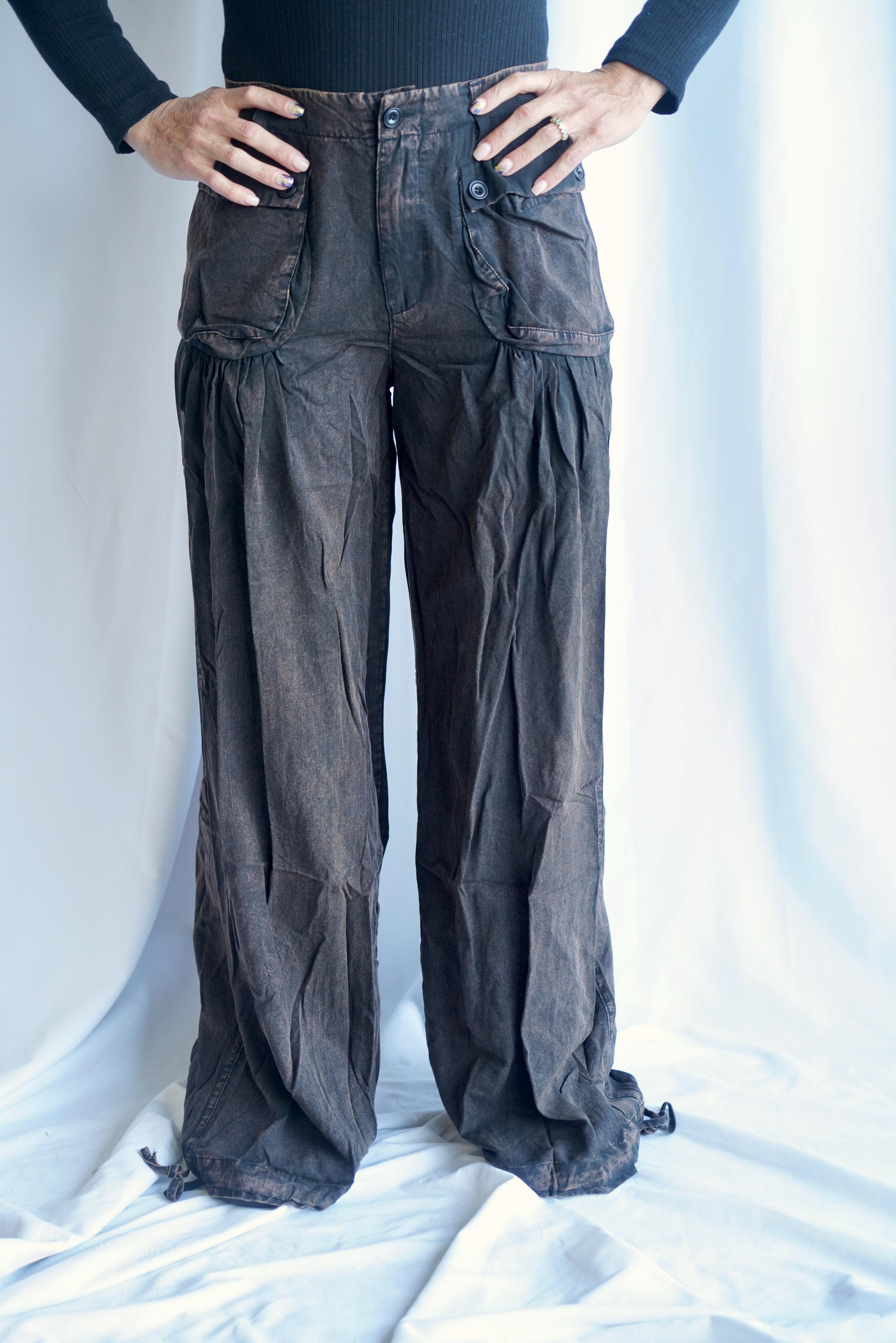 The Margo (cargo) Washed Pocket Harem Pant