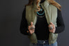 The Thoroughbred Crop Puffer Vest