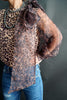The Baxter Leopard Print Bow Blouse