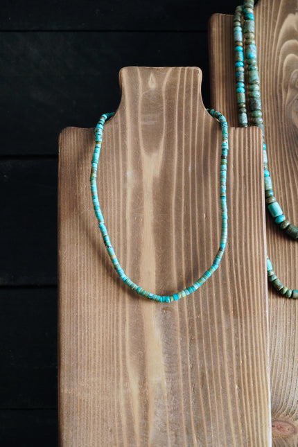 The Farrow Turquoise Heishi Choker | 16