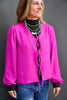 The Adria Tie Front Blouse