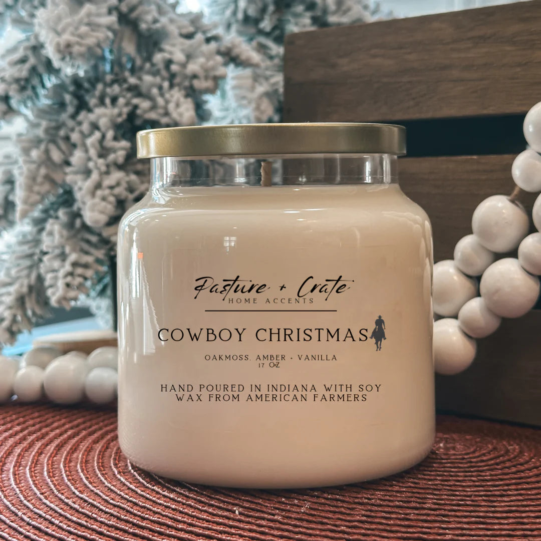 The Cowboy Christmas Candle