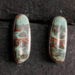 The Pranka Abstract Studs | Green Kingman |
