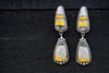 The Denali Bumblbee Dangles by Navajo Artist M. Silver