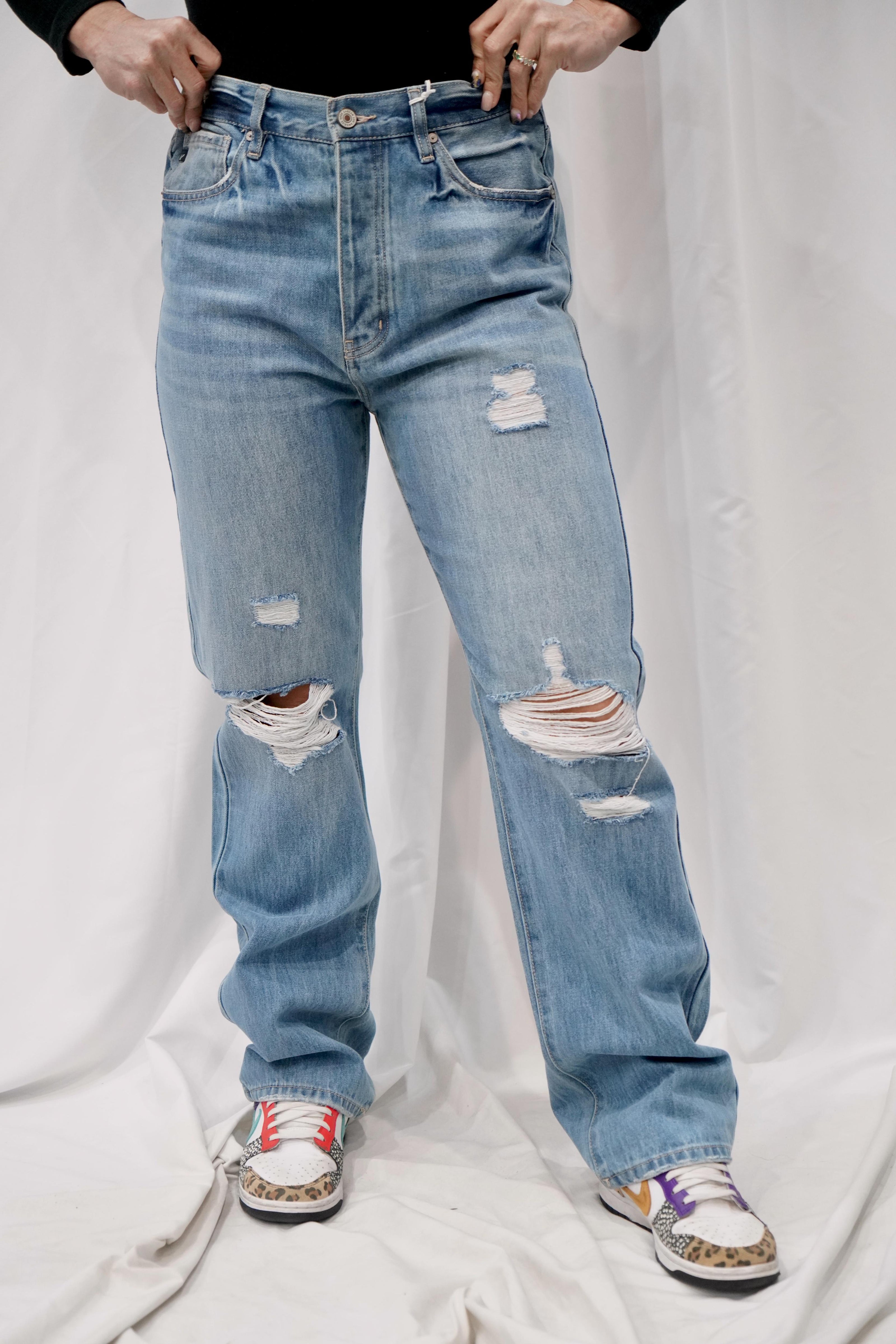 The Jennette 90's Straight Leg