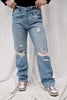 The Jennette 90's Straight Leg