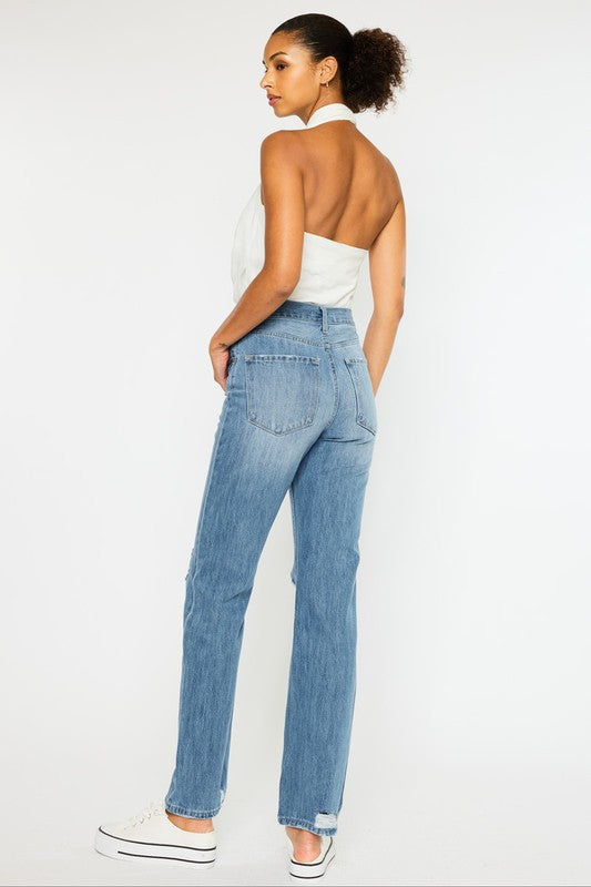 The Jennette 90's Straight Leg