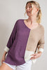 The McMann Colorblock V-Neck Sweater