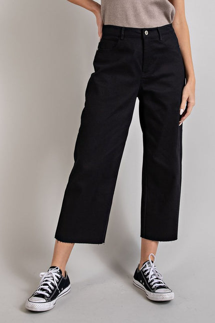 The Braunwyn Straight Leg Crop