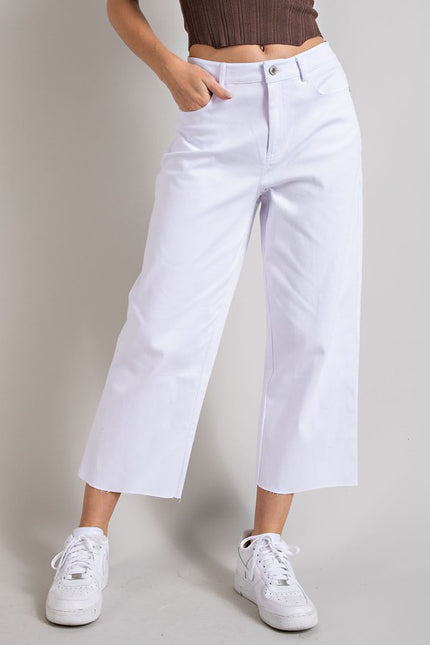 The Braunwyn Straight Leg Crop