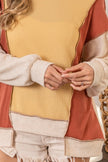 Bella Karlin Waffle Pullover