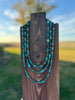 | Revival | The Harbor Stacker Turquoise Necklace | 8 mm Native Made |
