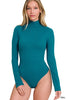 The Naomi Mock Neck Long Sleeved Body Suit