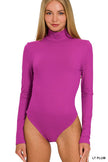 The Naomi Mock Neck Long Sleeved Body Suit