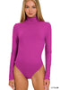 The Naomi Mock Neck Long Sleeved Body Suit