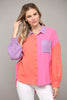 The Astrid Colorblock Buttondown