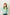 Girls Mint Daisy Sweater