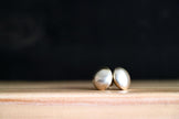 The Hudson Cushion Pearl Studs | Navajo Artist Selina Warner | 14 mm |