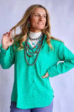 The Little Edie Textured Button Down