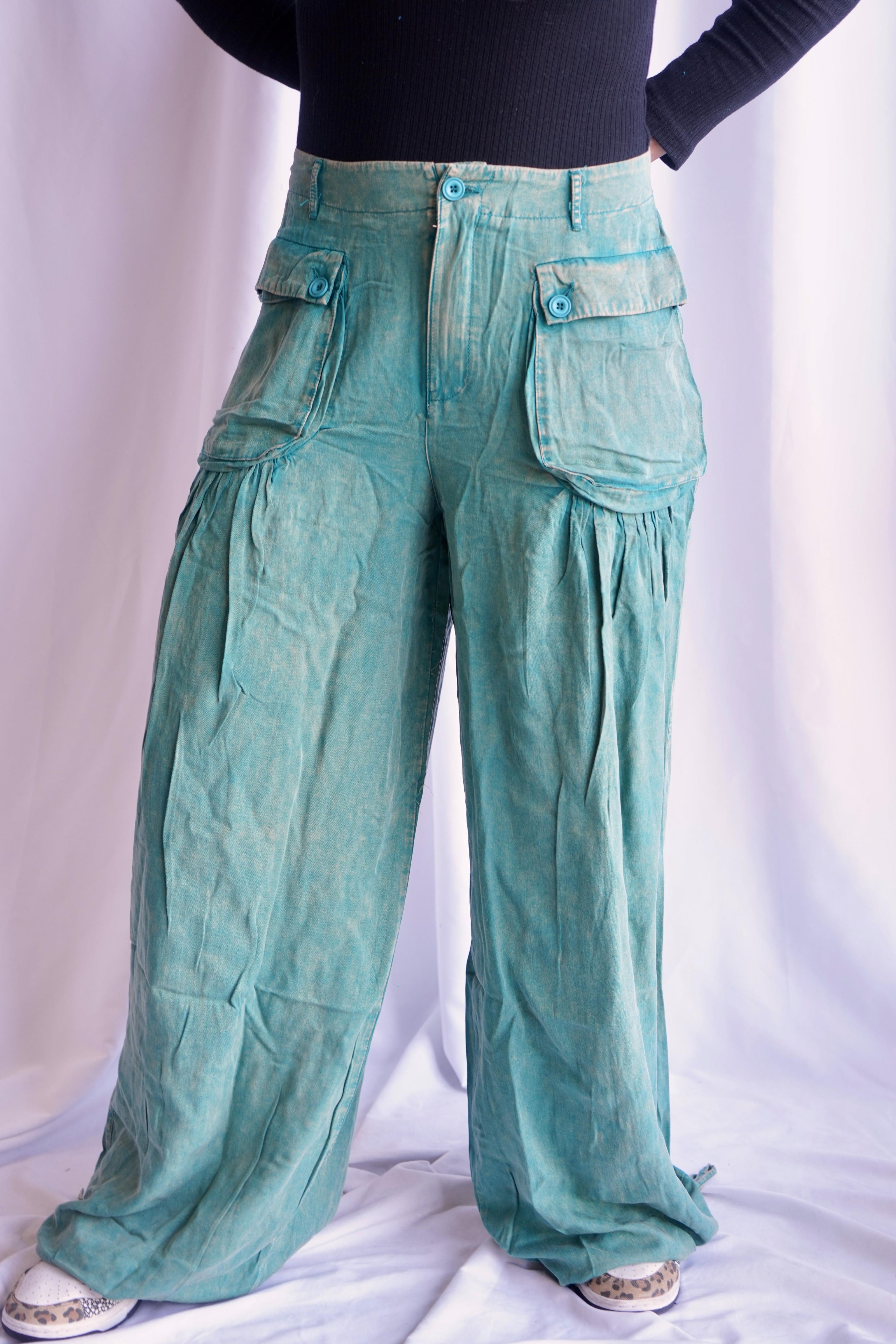 The Margo (cargo) Washed Pocket Harem Pant