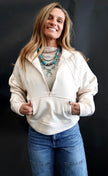 The Diver Funnel Neck Half Zip
