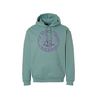 More Barns - Purple Print Hoodie