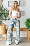 The Brinetta Distressed Denim Pant