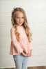 Girls Long Sleeve Ribbed Top