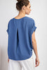 The Dreya Short Sleeve Boat Neck Top