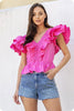 The Archerd Double Ruffle Top