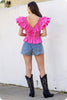 The Archerd Double Ruffle Top