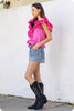The Archerd Double Ruffle Top