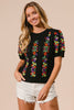 The Deidra Embroidered Summer Sweater