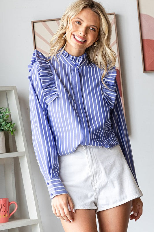 Jac + Co Ultimate Stripe Show Shirt