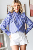 Jac + Co Ultimate Stripe Show Shirt