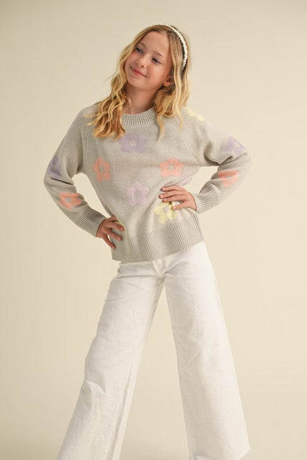 Hal + Co Girls Daisy Sweater