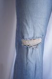 The Nori Wide Leg Crop by Hidden Jeans in Vintage Wash