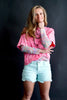 The Lindy Mid Rise Frayed Short