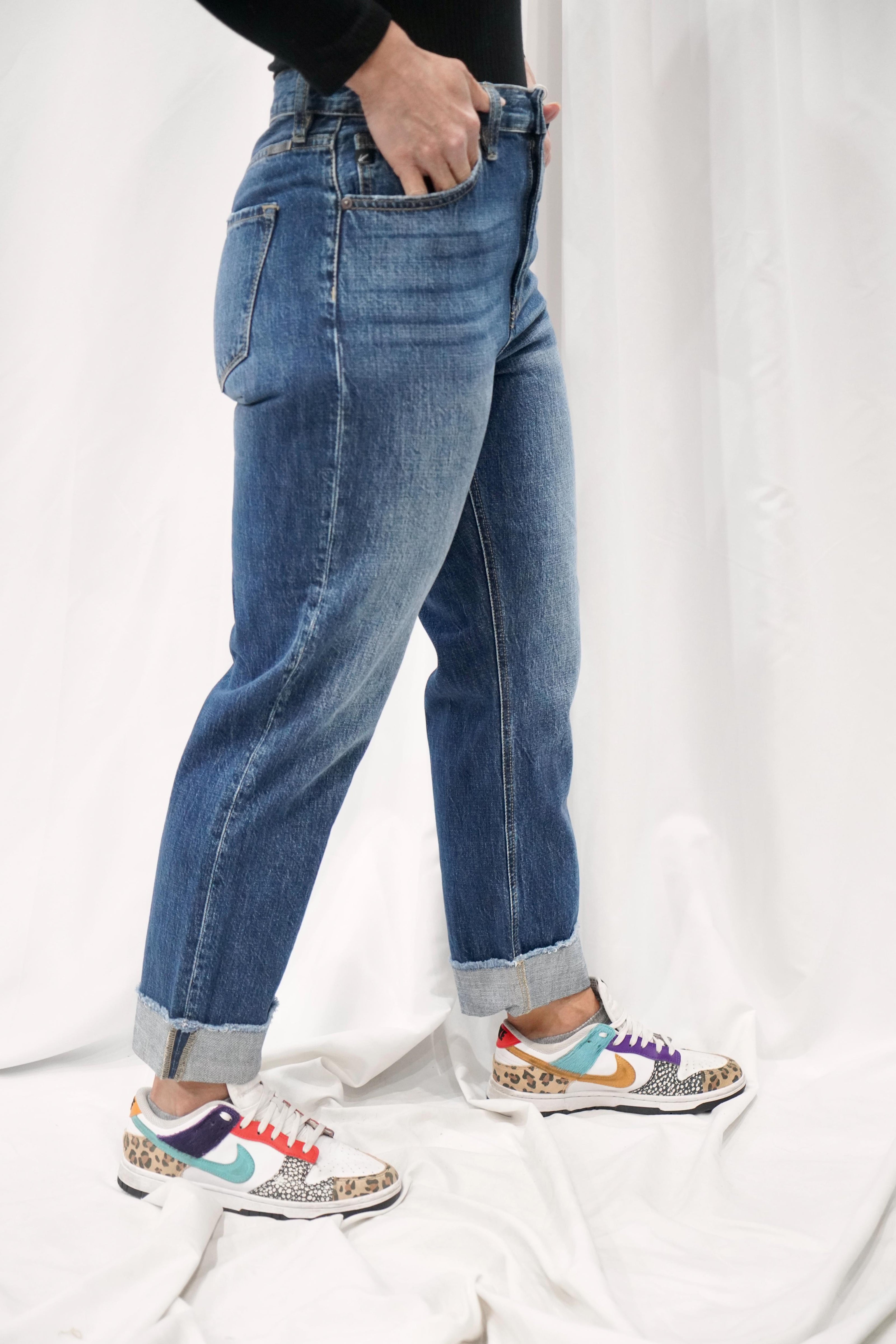 The Lorraine Cuffed Straight Leg