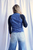 Fitted Denim Vest | in Secretariat | 7 for all Mankind