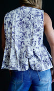 The Camille Sleeveless Blouse