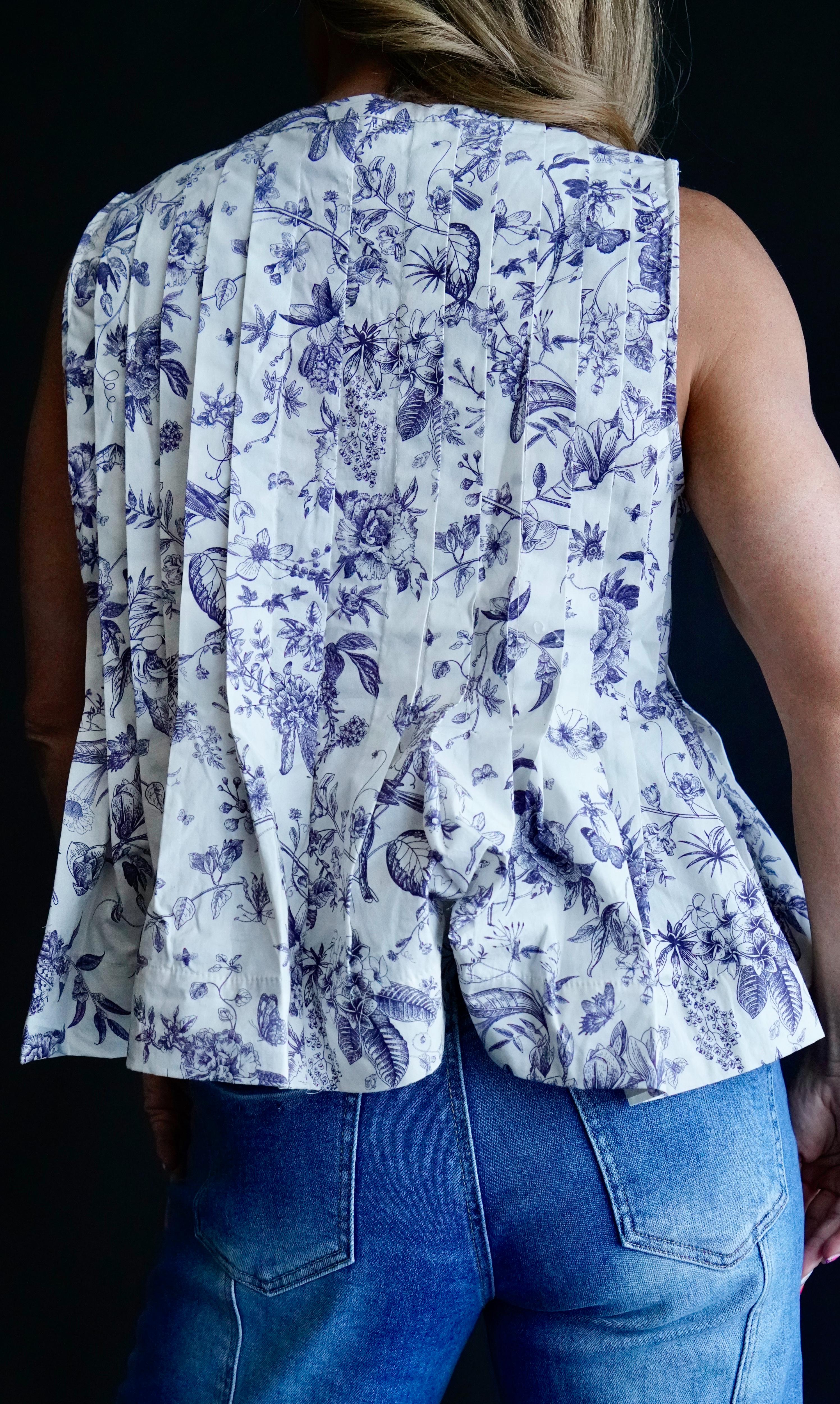 The Camille Sleeveless Blouse