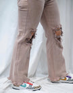 The Miller High Rise Distressed Pant