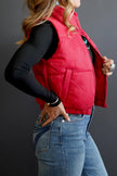 The Thoroughbred Crop Puffer Vest