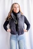 The Thoroughbred Crop Puffer Vest