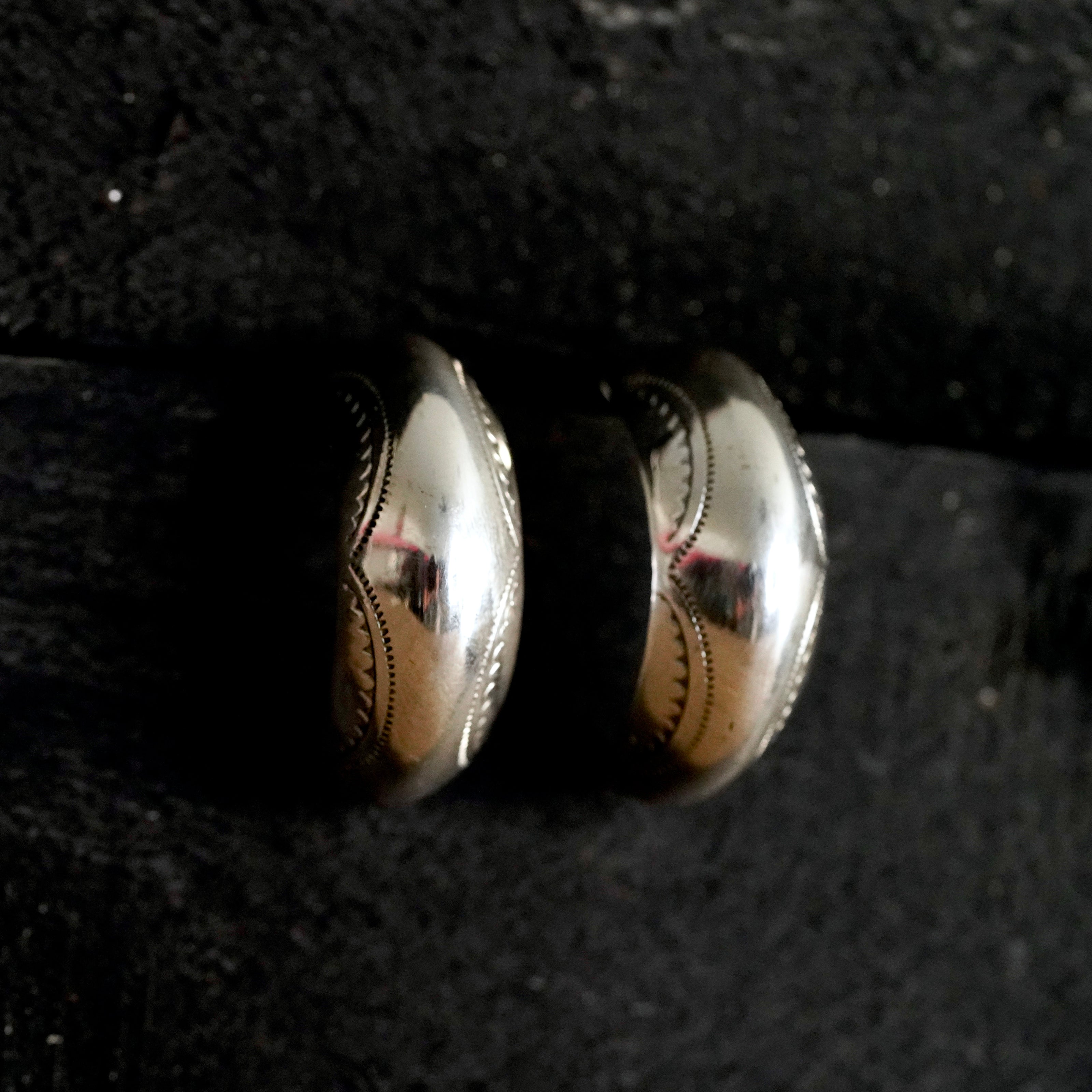 The Stamped Yukon Mega Hoops | Native Made |