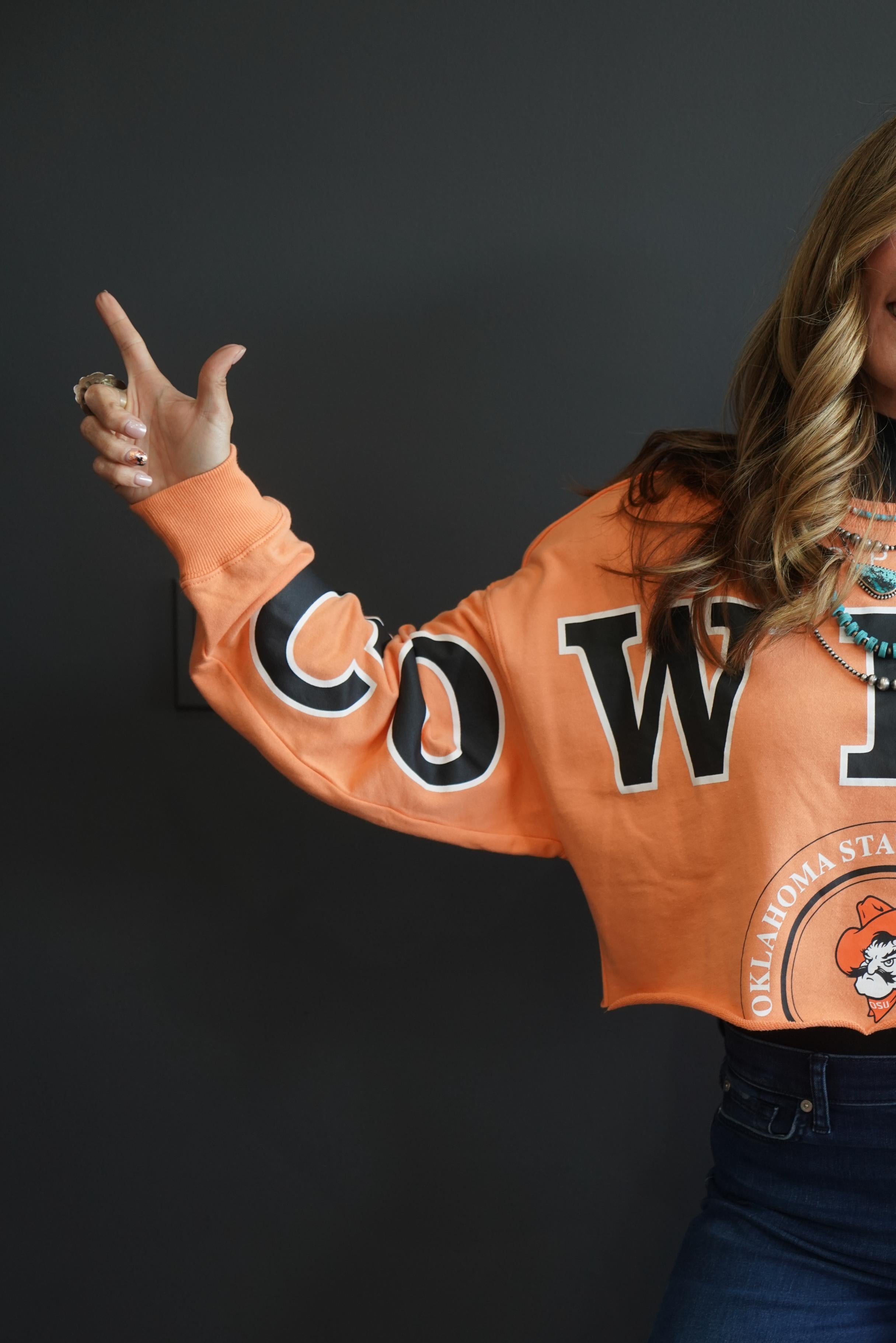 The Go Pokes Cropped Sweatshirt