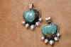 The Nasturtium Heart and Pearl Pendant